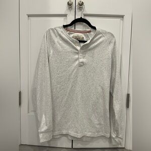 Normal Brand Light gray Henley size medium